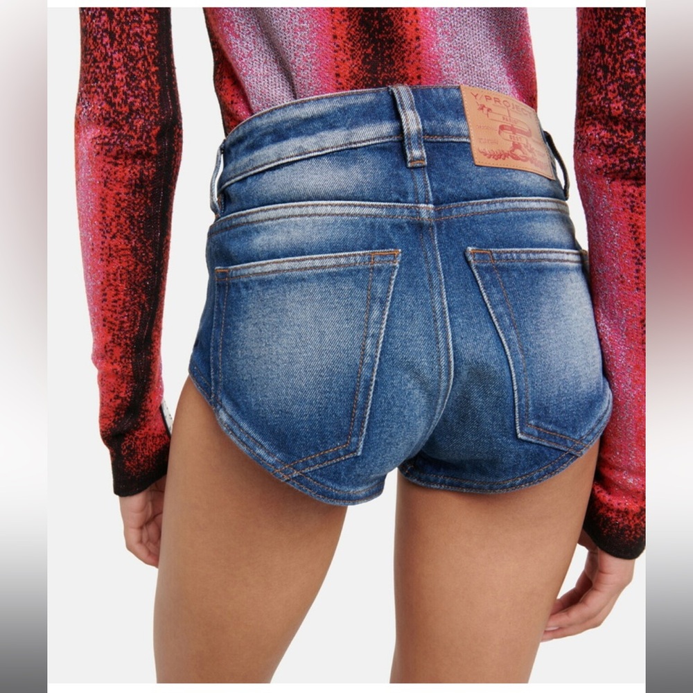 Y /PROJECT denim shorts - Picture 3 of 6